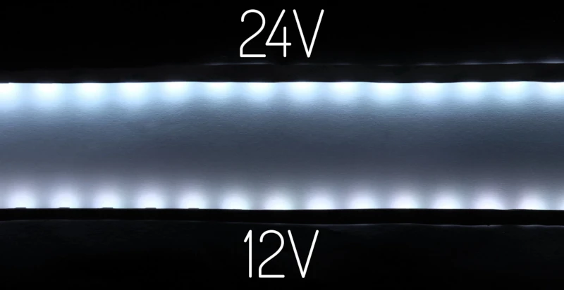 12V vs 24V LED pásky. Jaký je rozdíl?