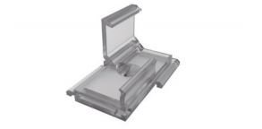 CH-ÚHLOVÝ - plastový montážní úchyt - pro rohové profily C, H