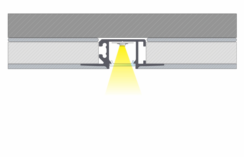 LED lišty a profily do sádrokartonu 