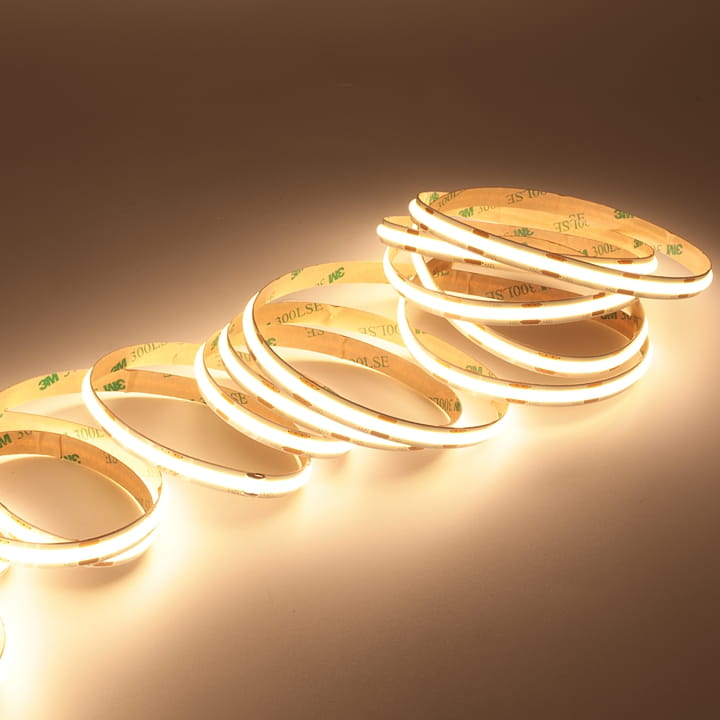 LED pásek COB 12V / 480LED / 9W / 3000K / IP20 / 8mm / PRO+