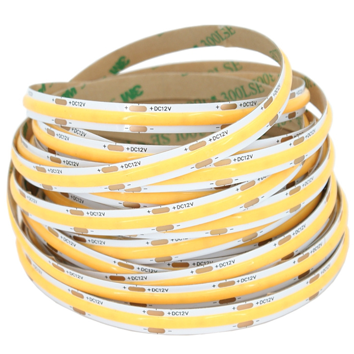 LED pásek COB 12V / 480LED / 9W / 6000K / IP20 / 8mm / PRO+