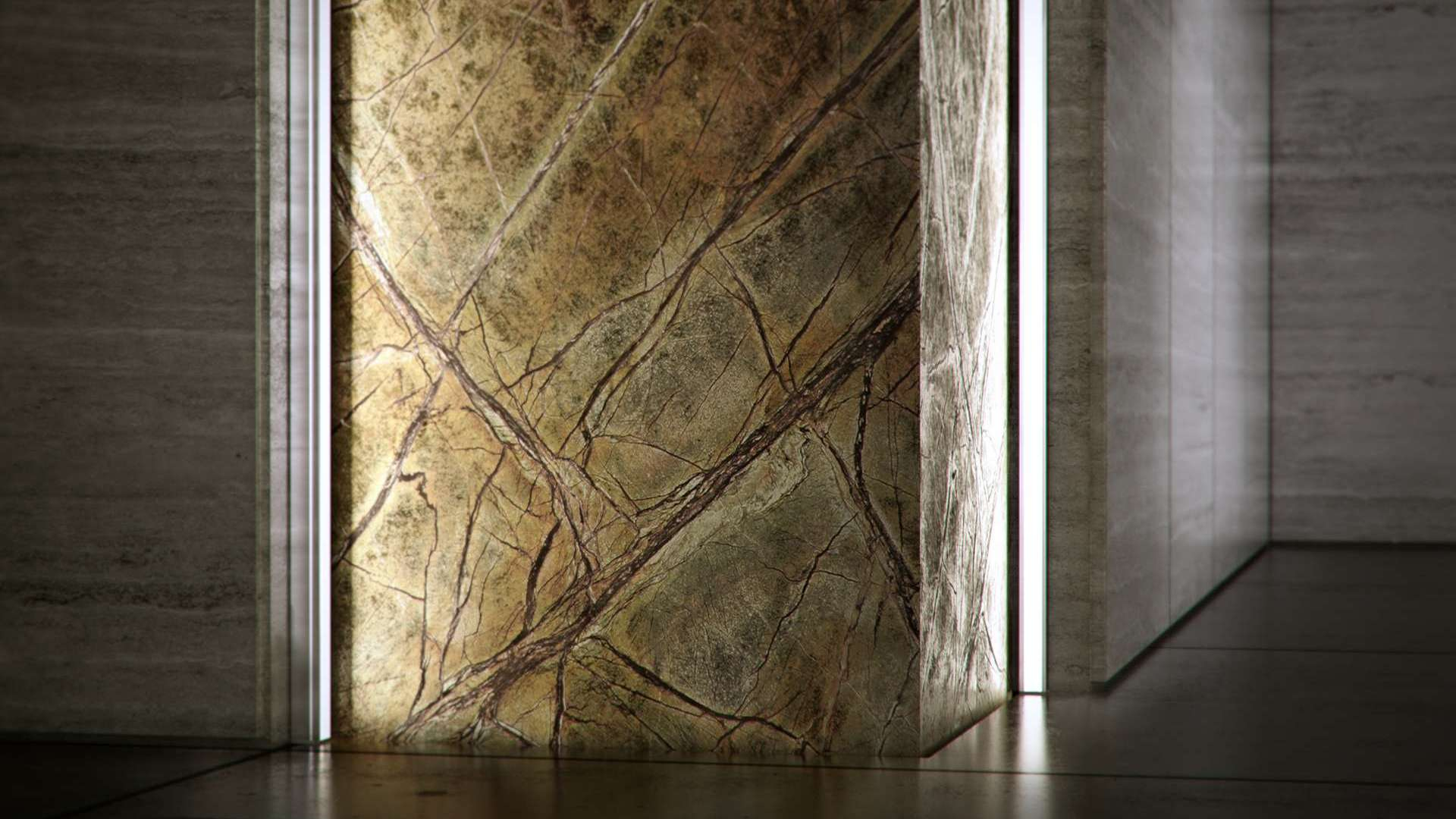 LED profil Y, černý