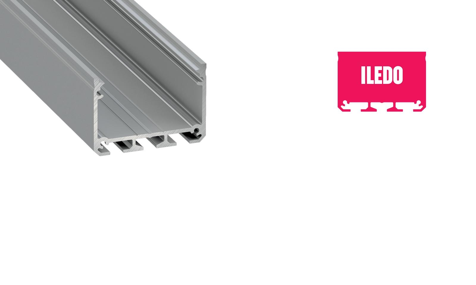 Závěsné svítidlo Lumines ILEDO bílé, 120cm, 4000K, 38,5W