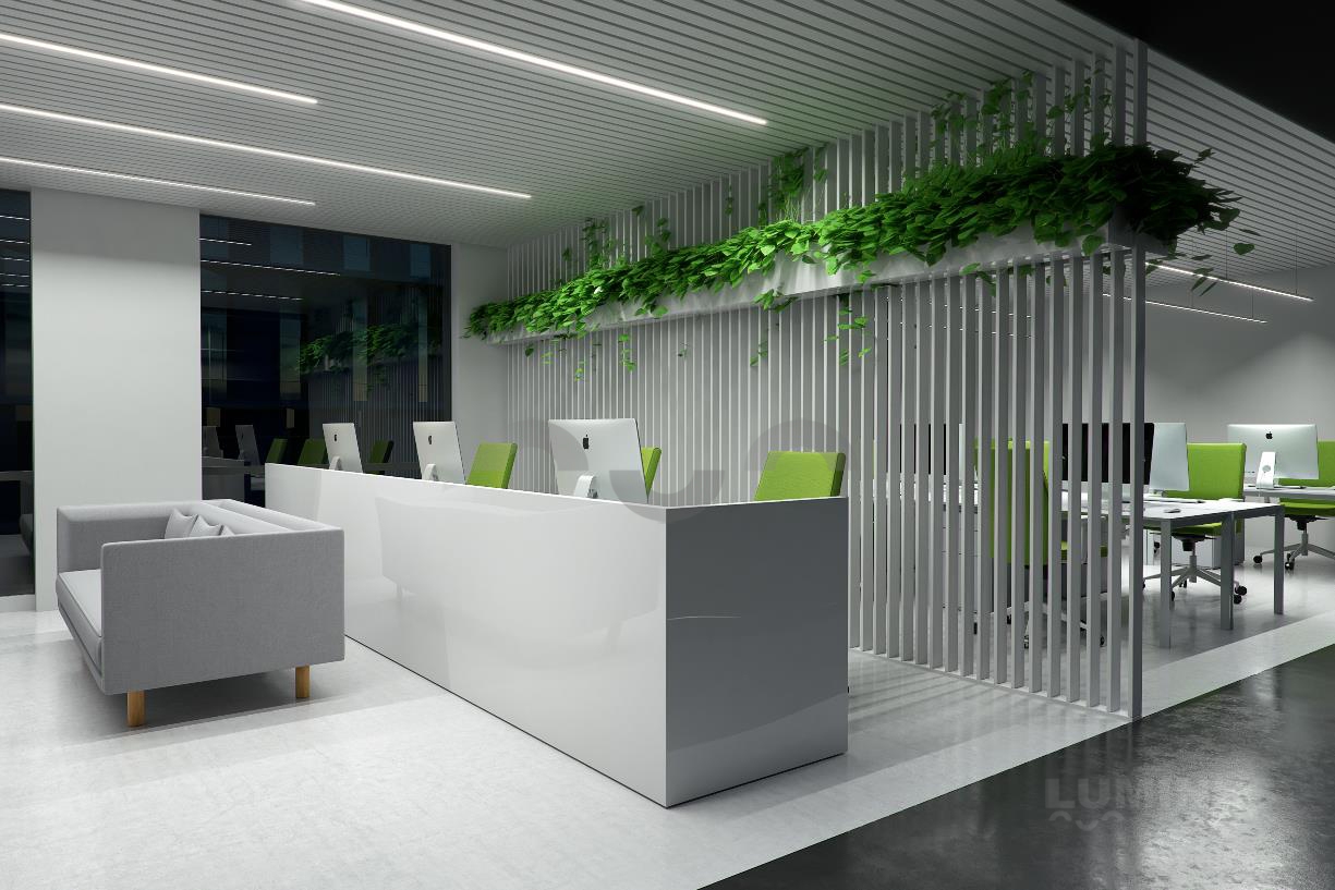 LED profil SILEDA, bílý