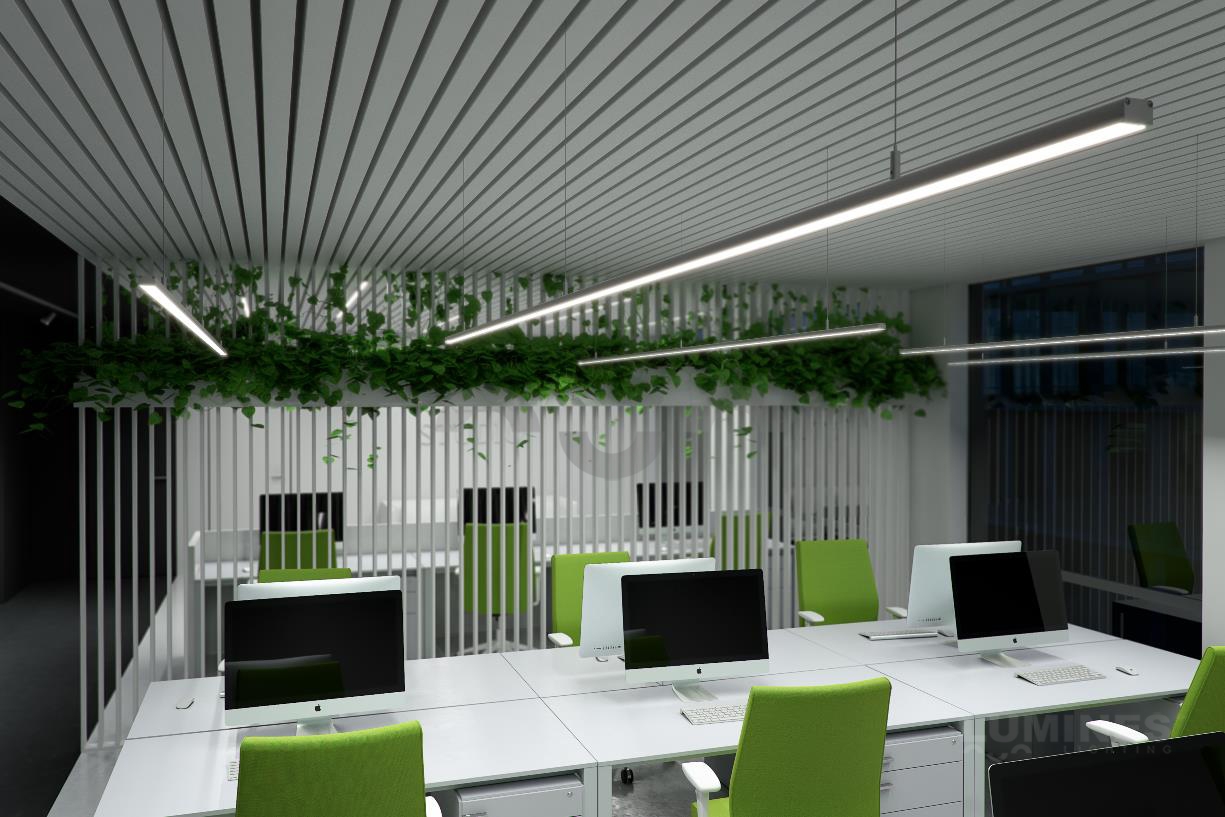 LED profil SILEDA, bílý