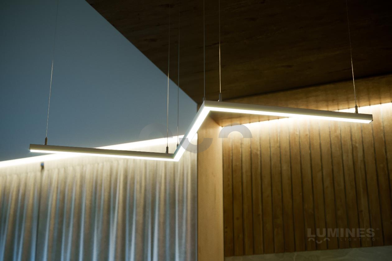 LED profil DILEDA, bílý