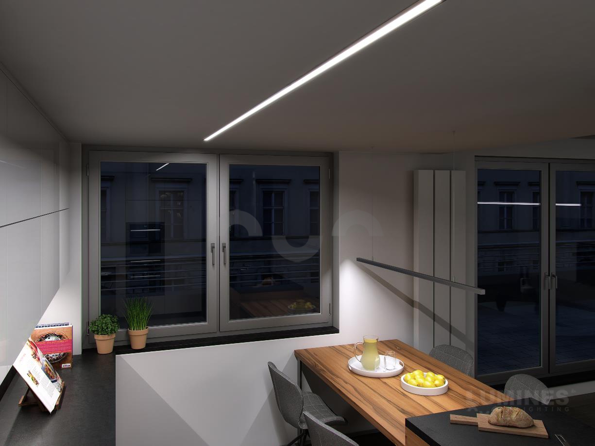 LED profil inTALIA, černý