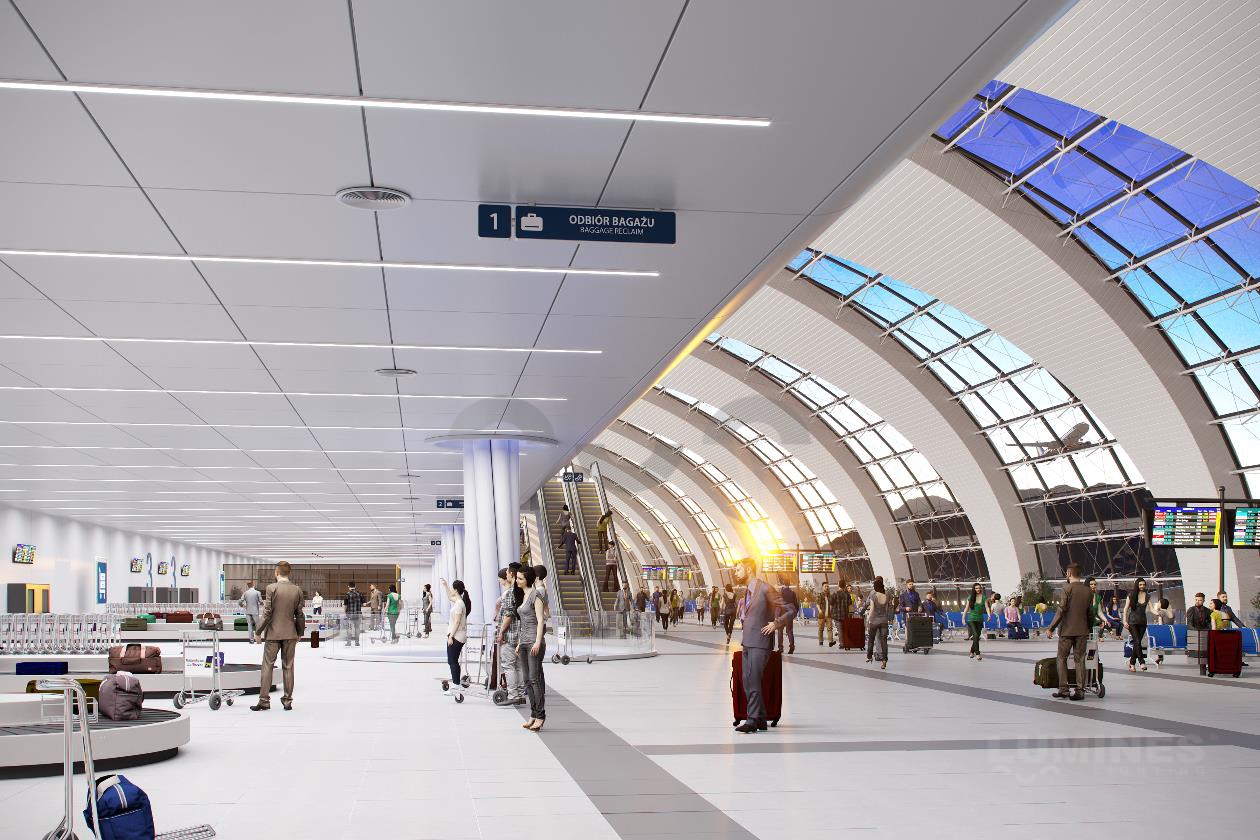 LED profil LARGO, bílý