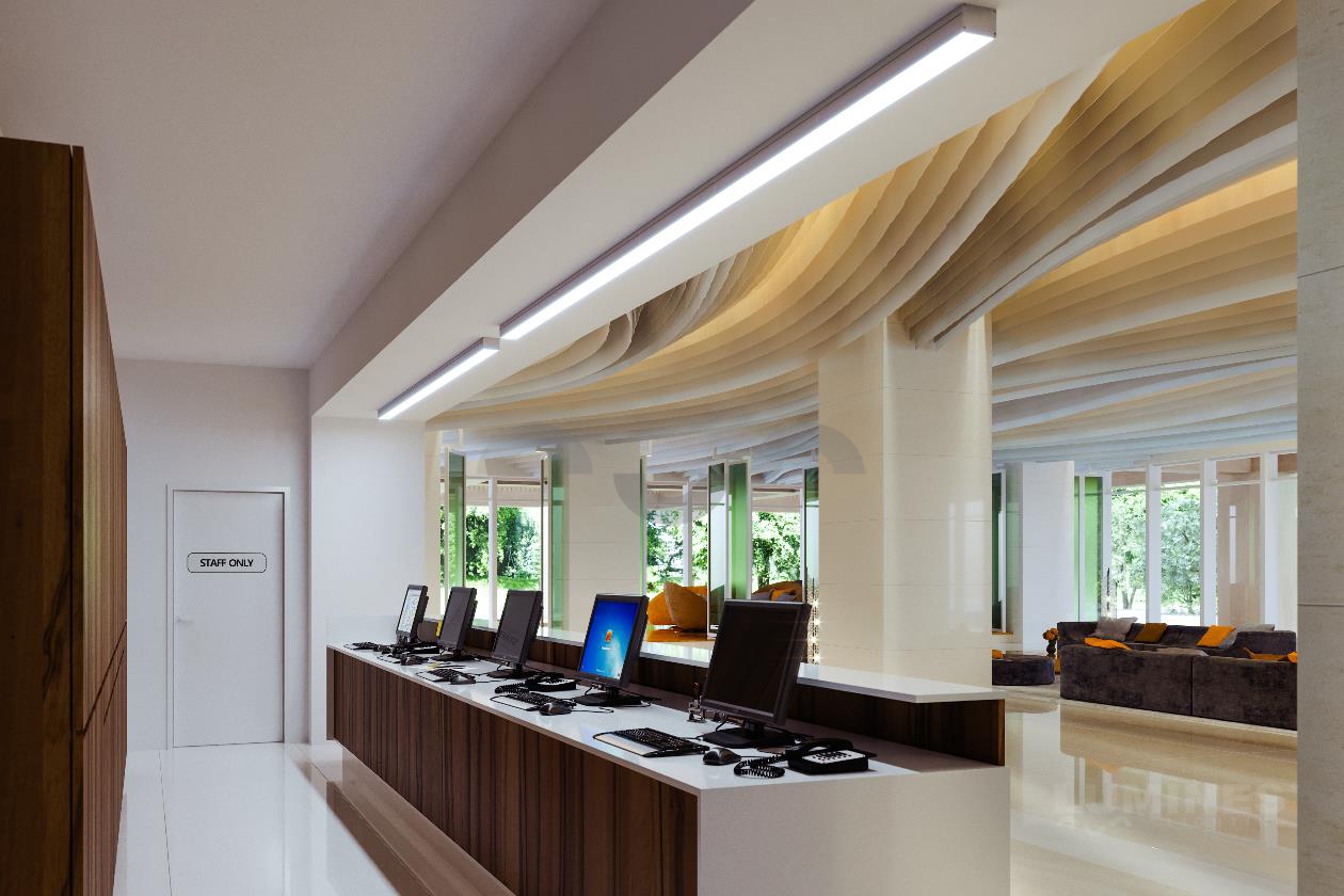 LED profil LARGO, bílý