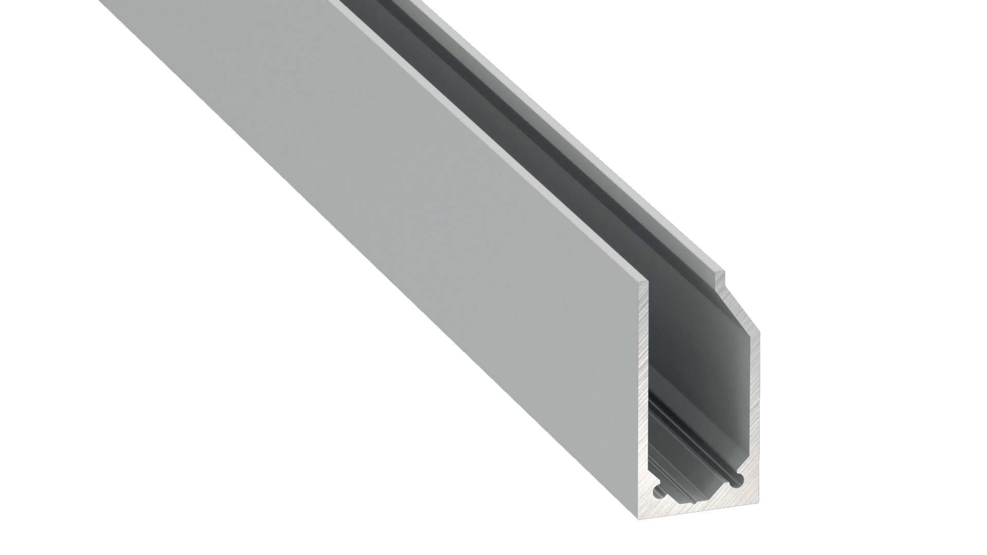 LED profil I10, stříbrný