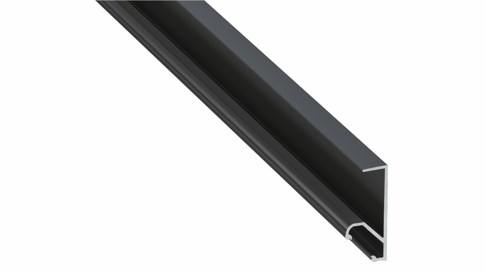 LED profil Q20, černý