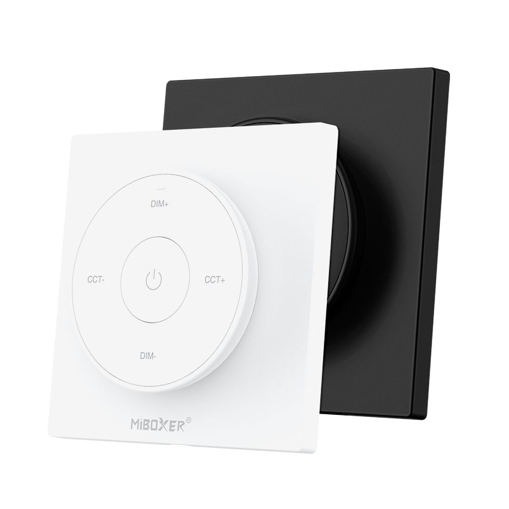 LED mini ovladač K2-W Mi.Light MiBOXER pro jednobarevné a CCT LED pásky, RF 2,4 GHz, bílý