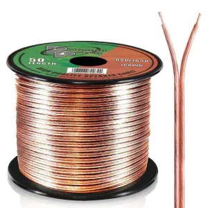 KABEL TRANSPARENTNÍ dvoužilový pro LED 2x0,50mm2