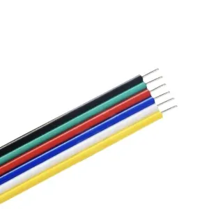 RGB+CCT KABEL 6-žílový plochý - 6x0,30mm2