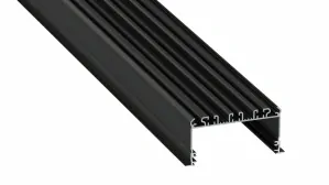 LED profil inLARGO, černý