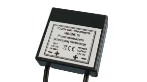 DOTYKOVÝ LED SPÍNAČ / STMÍVAČ POD PRACOVNÍ DESKU - 12V/24V