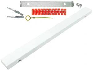 ROZETA LOFT - BÍLÁ lakovaná, 60cm, pevný plech - bez děr