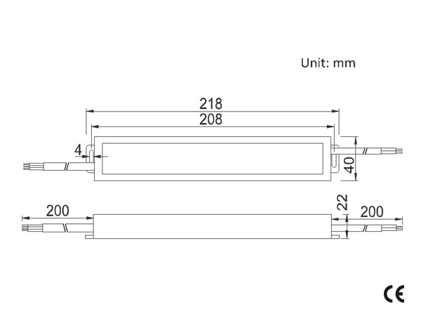Profesionální napájecí zdroj Scharfer pro LED osvětlení, 12V | 100W | 8,33A | IP67