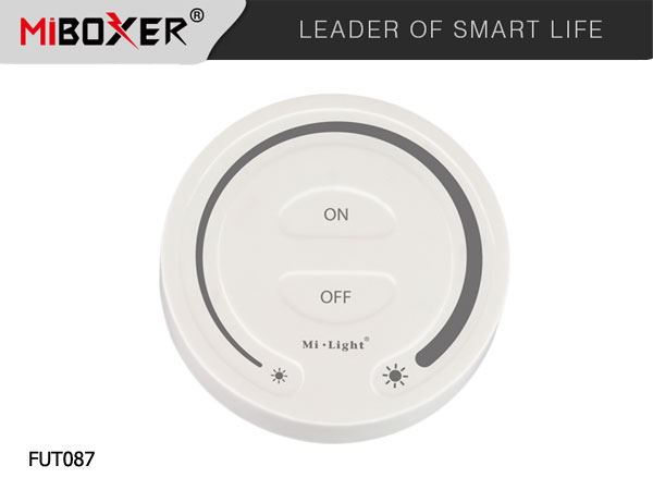 LED ovladač FUT087-W Mi.Light MiBOXER pro jednobarevné LED pásky, RF 2,4 GHz, bílý