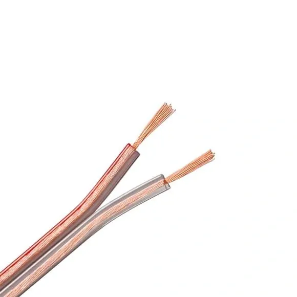 KABEL TRANSPARENTNÍ dvoužilový pro LED 2x1,0mm2