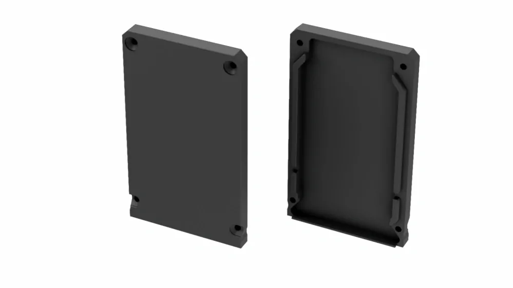 ALU koncové záslepky do LED profilu CLARO, černé