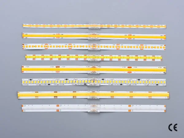 2 pin KONEKTOR pro MONO COB & SMD LED pásky, typ: LED pásek ↔ LED pásek, PCB 10mm