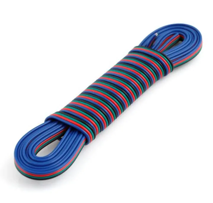 RGB KABEL 4-žílový plochý - 4x0,30mm2