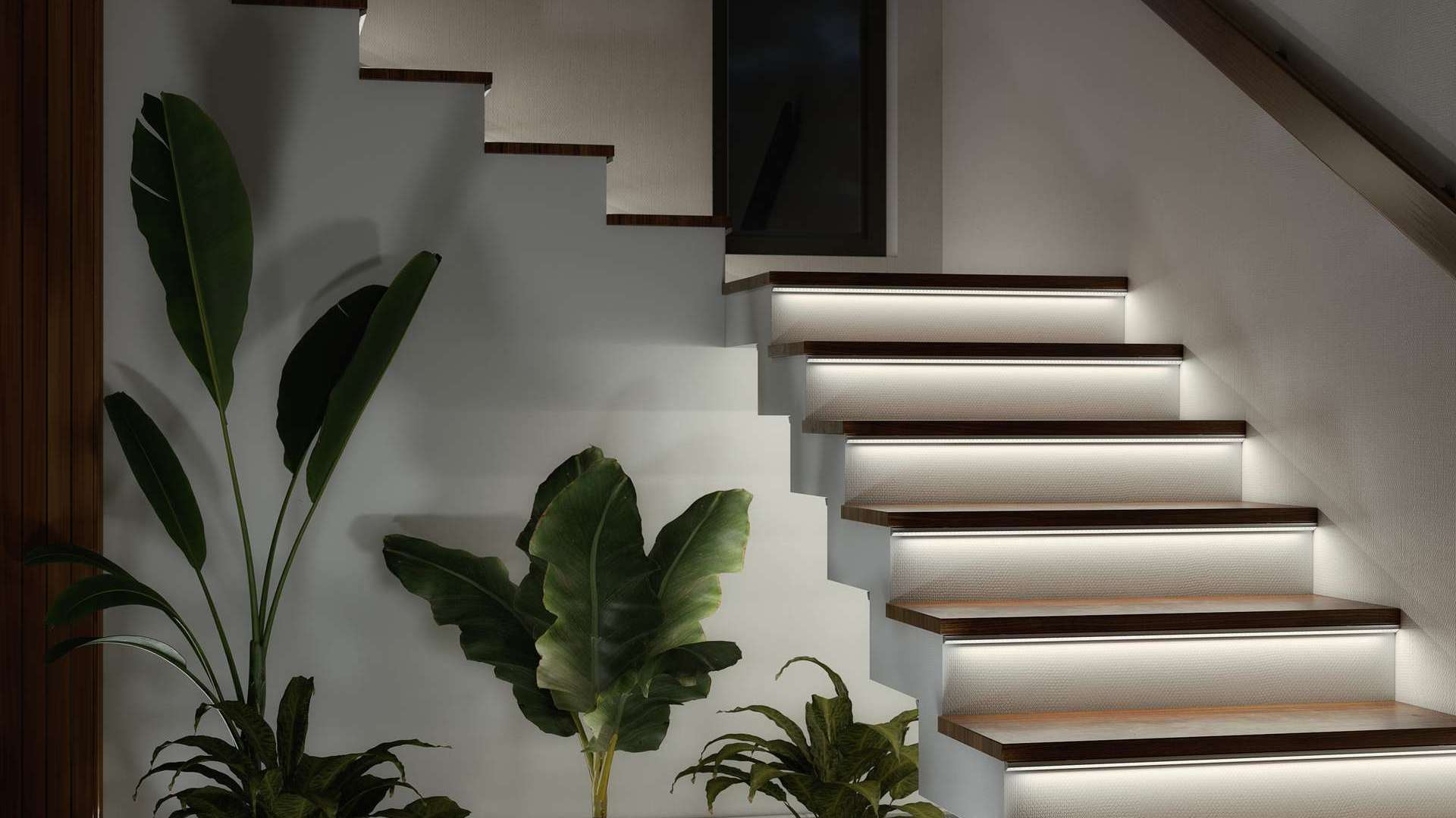 LED profil H, bronzový