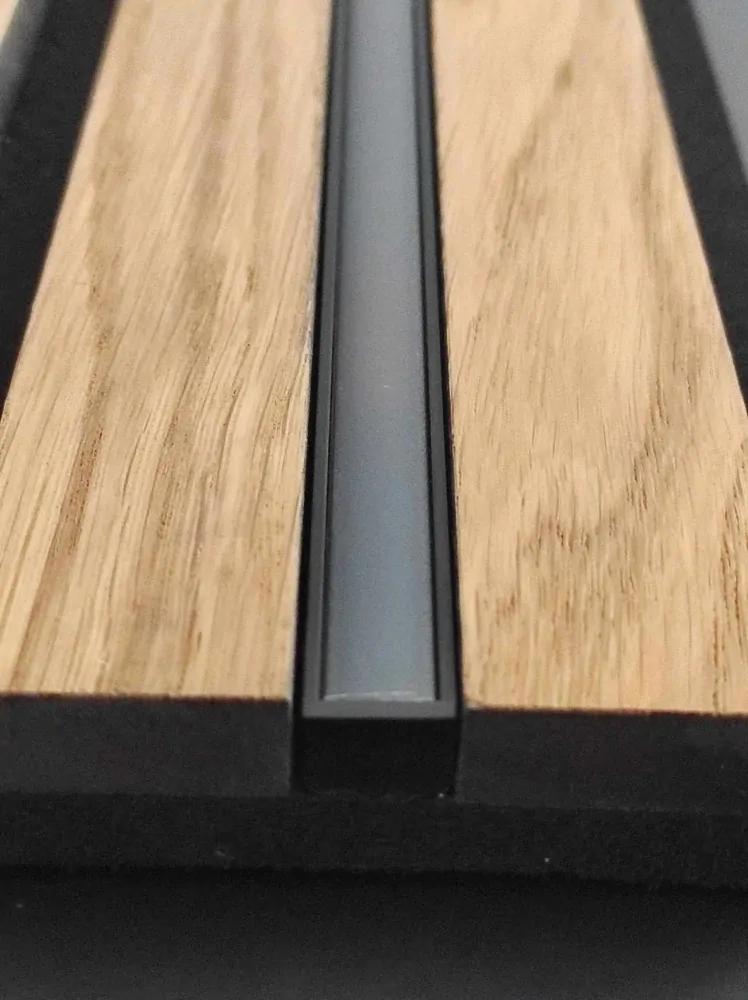 LED profil X, bronzový