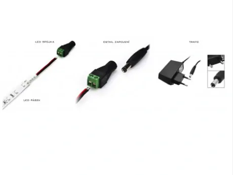 DC konektor se svorkovnicí - SAMICE - 2,1 x 5,5mm