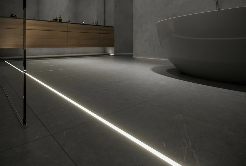 LED profil RUNO, černý