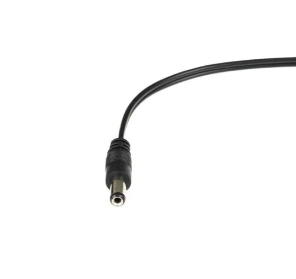 DC prodlužovací kabel s konektory SAMEC & SAMICE, 1m, 6A, černý
