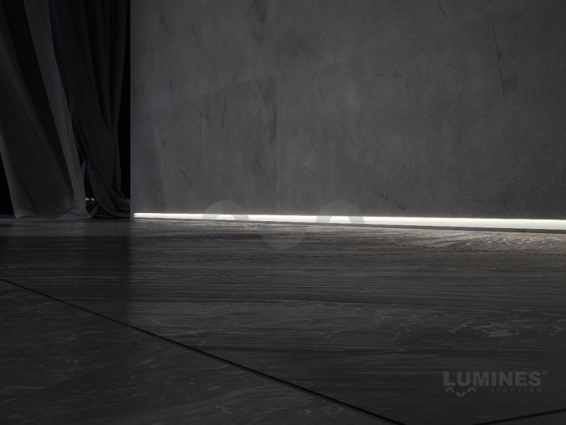 LED profil TIANO, stříbrný