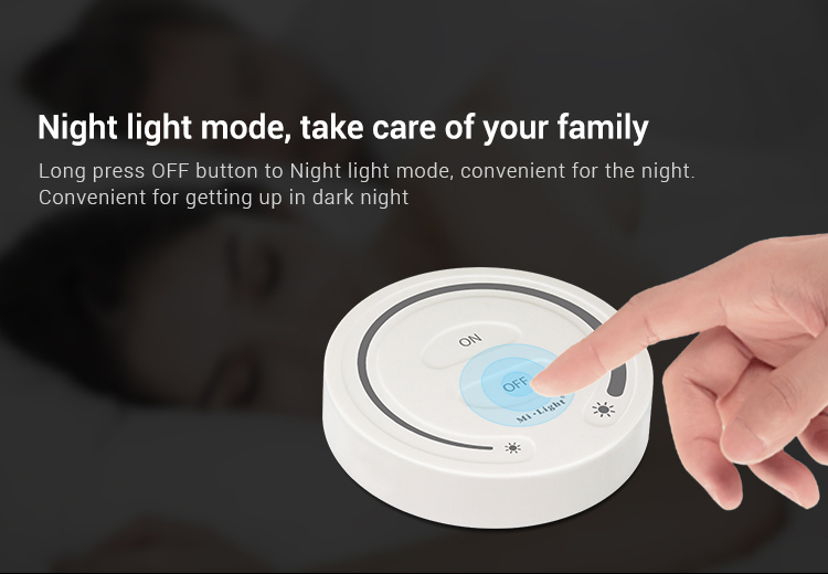 LED ovladač FUT087-W Mi.Light MiBOXER pro jednobarevné LED pásky, RF 2,4 GHz, bílý