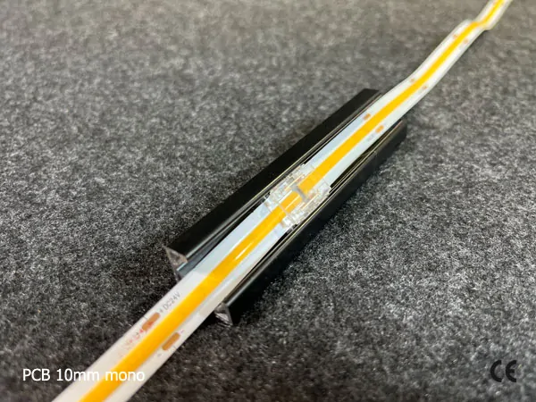 2 pin KONEKTOR pro MONO COB & SMD LED pásky, typ: LED pásek ↔ LED pásek, PCB 10mm