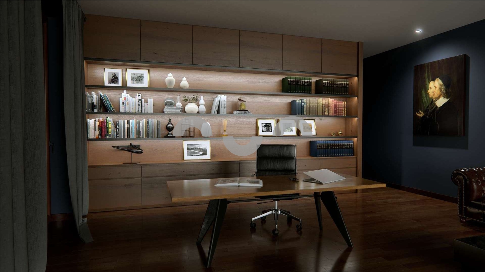 LED profil Q20, surový hliník