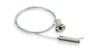 Závěsné lanko LUMINES, stříbrné - komplet 1250mm/1,5mm