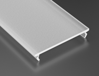 Difuzor WIDE - PMMA, frosted mléčný