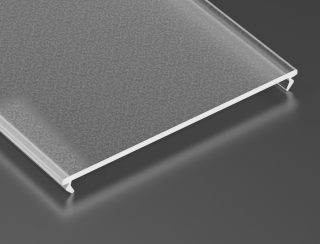 Difuzor SUPERWIDE - PMMA, frosted