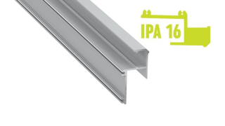LED profil IPA16, stříbrný