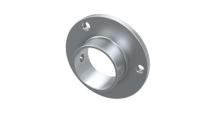 Rozeta-límec, 25mm - chrom