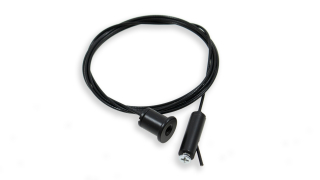 Závěsné lanko LUMINES, černé - komplet 1500mm/1,5mm